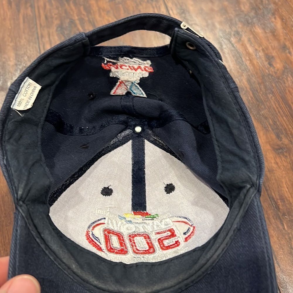Daytona 500 Eagle One adjustable 2005 Navy Blue Hat NASCAR Racing Baseball Cap - Picture 5 of 6